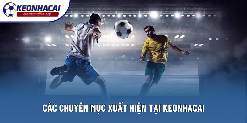 Những chuyên mục hiện hữu tại Keonhacai
