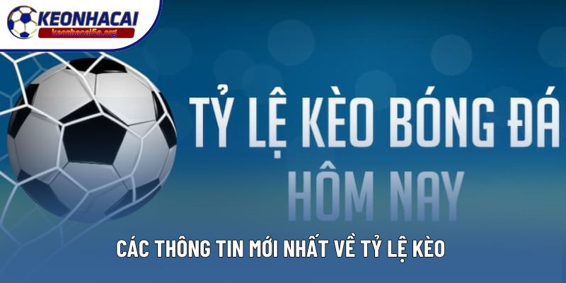 Các thông tin mới nhất về tỷ lệ kèo trực tuyến